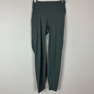 Paragon Women High Rise Leggings Green Athletic Yoga Pants XS Stretch Activewear